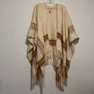 Free people poncho